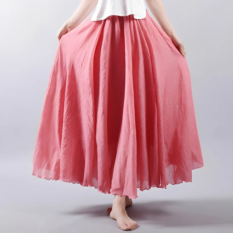 Alina - Jupe Maxi Bohème Flottante