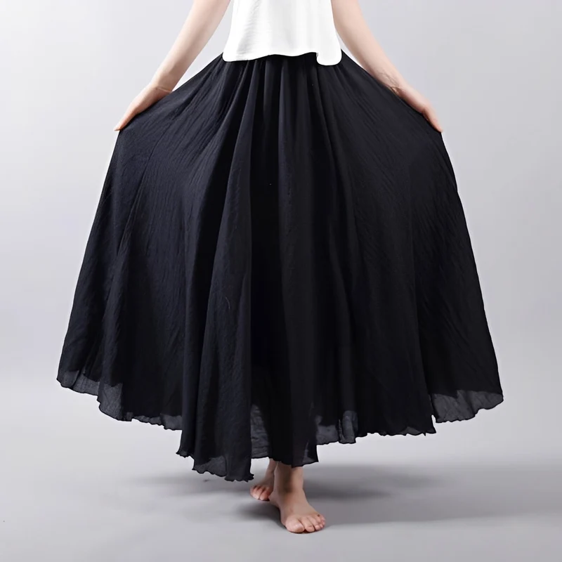 Alina - Jupe Maxi Bohème Flottante