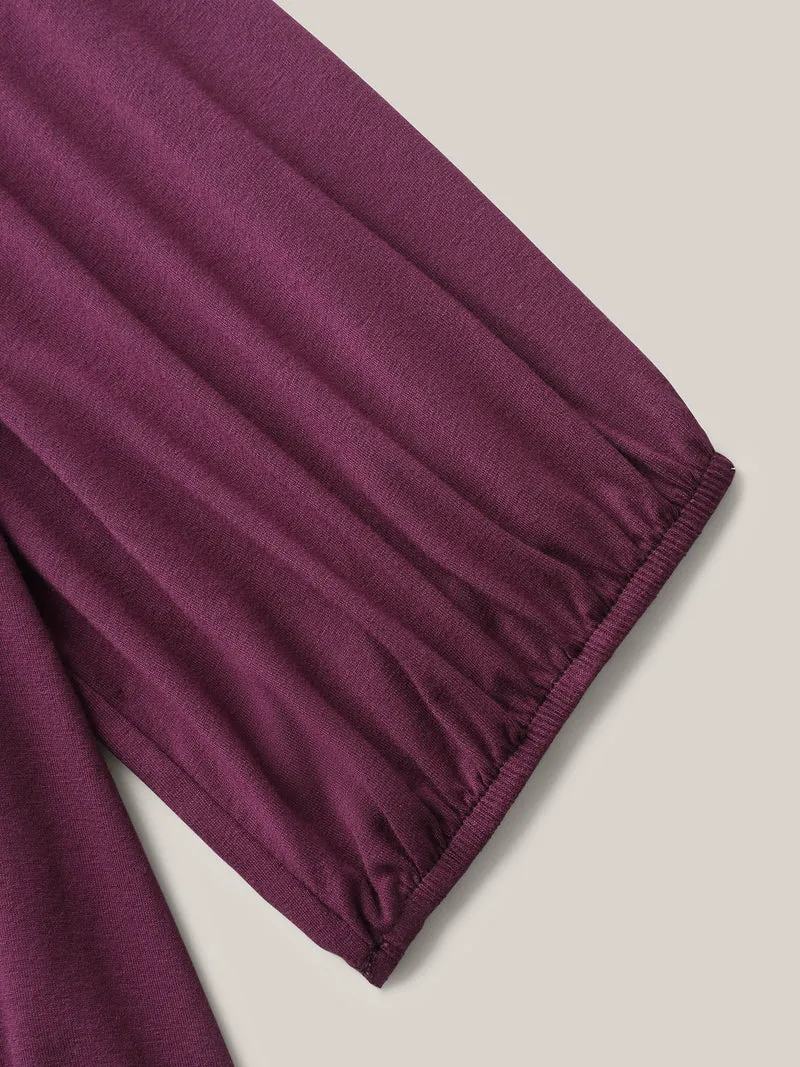 Adjustable Neck Ties O-Style T-Shirt