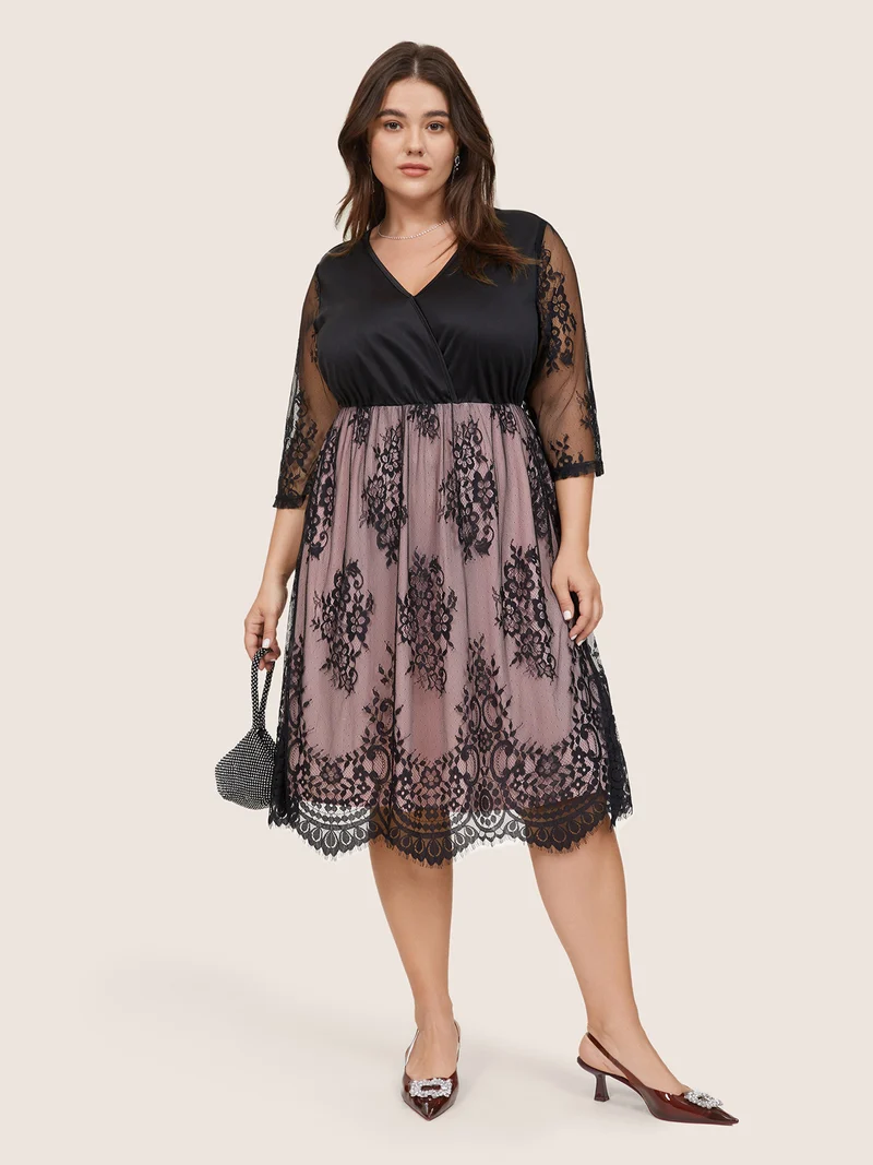 Floral Elastic Waist Belted Square Neck Gathered Blouse12321