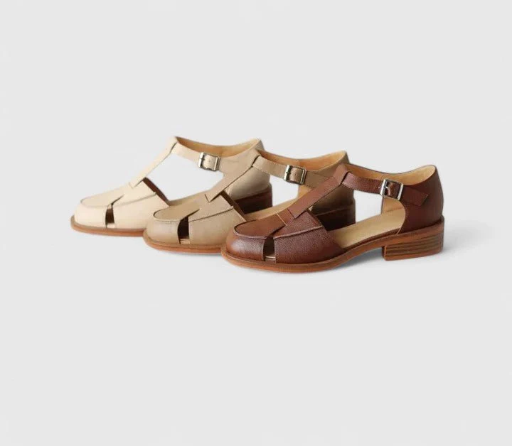 Sandales à talon bas pour femmes