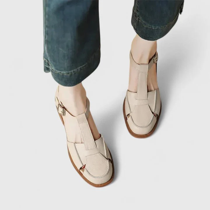 Sandales à talon bas pour femmes