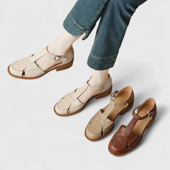 Sandales à talon bas pour femmes