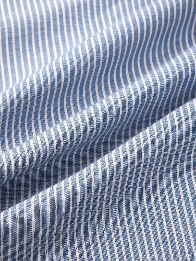 Robe longue boutonnée avec poches pour femmes
