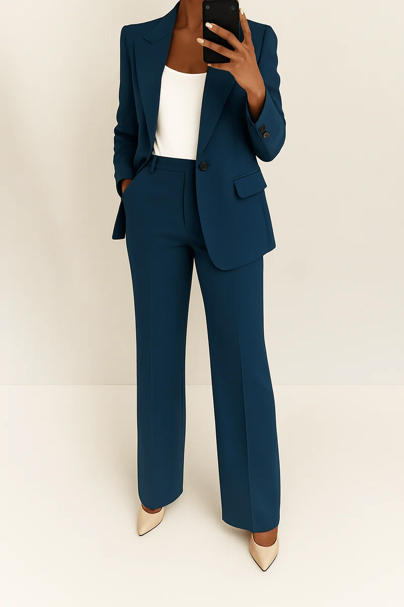 Costume pantalon pour femmes