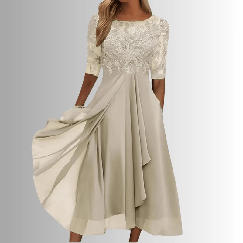 Robe élégante en dentelle pour femmes