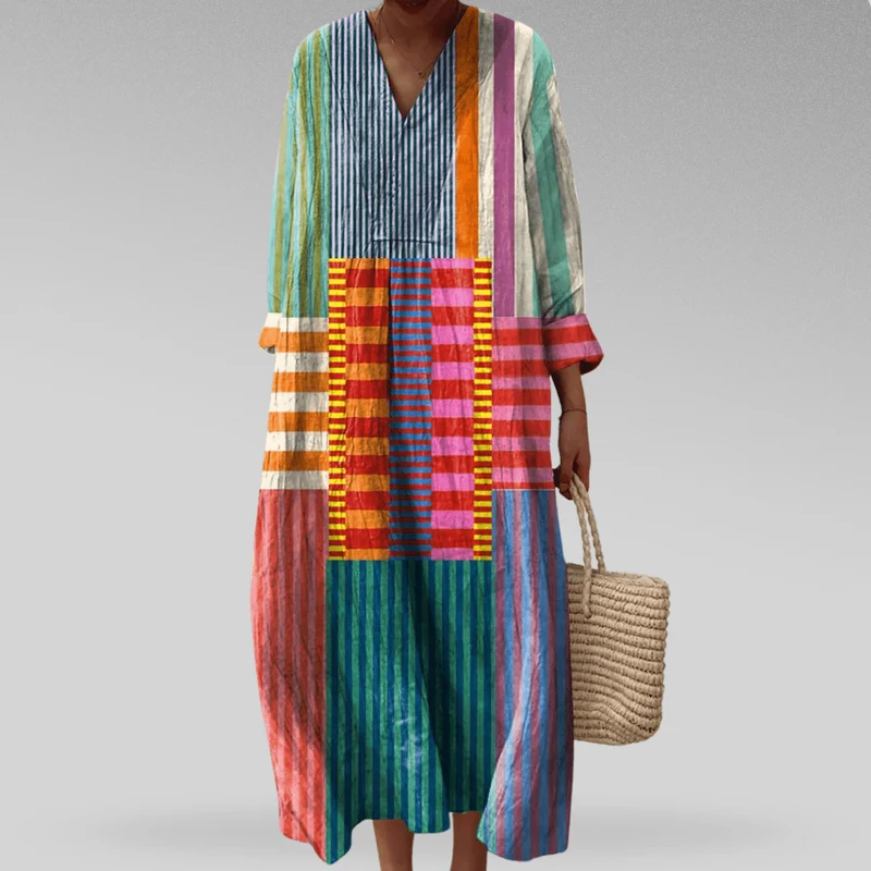 Robe droite imprimée pour Femmes
