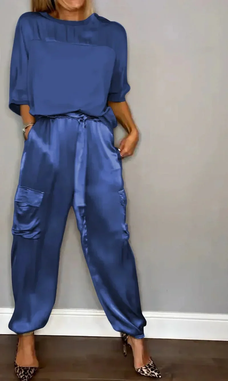 Ensemble pantalon fluide pour femmes