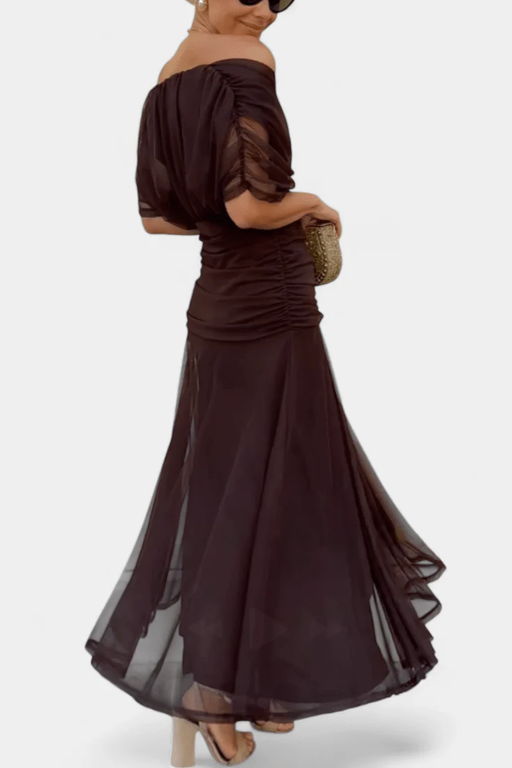 Robe Longue à Imprimé Floral pour Femme