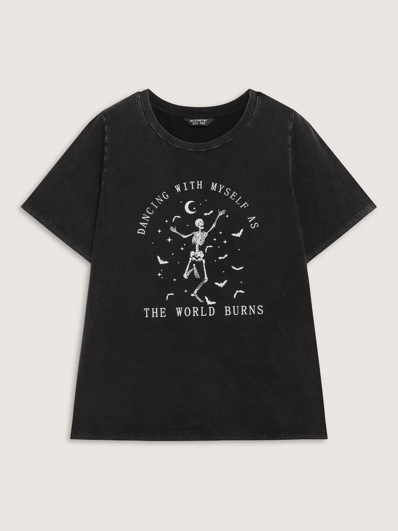 Halloween Dance Party Solid T-Shirt