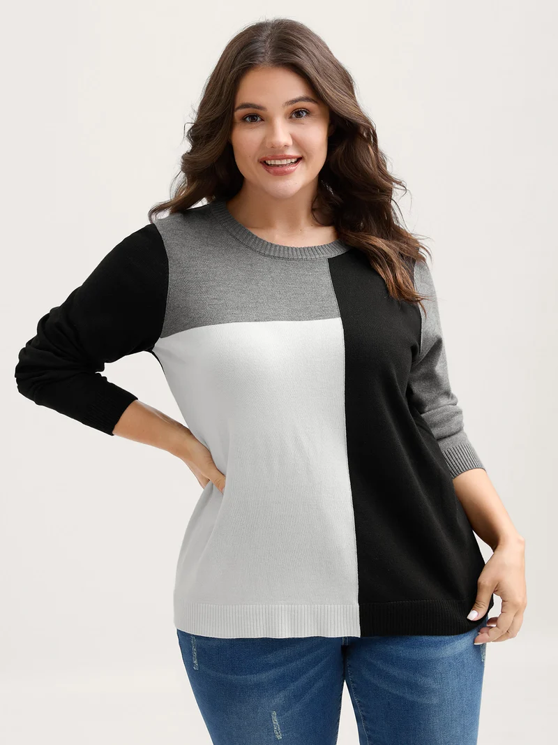 Supersoft Color Block Slim-Fit Pullover