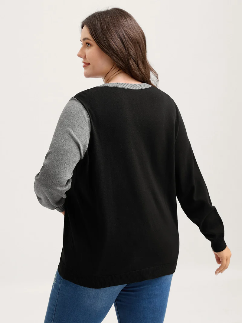 Supersoft Color Block Slim-Fit Pullover