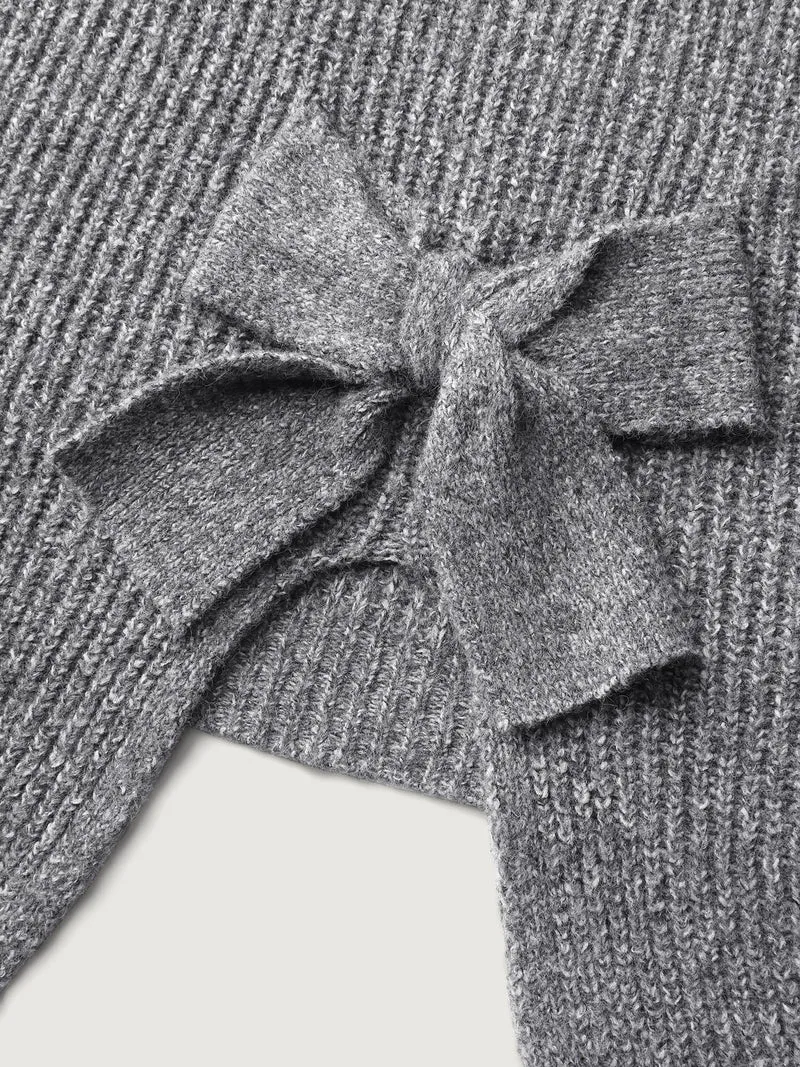 Back Bow Split Back Pullover