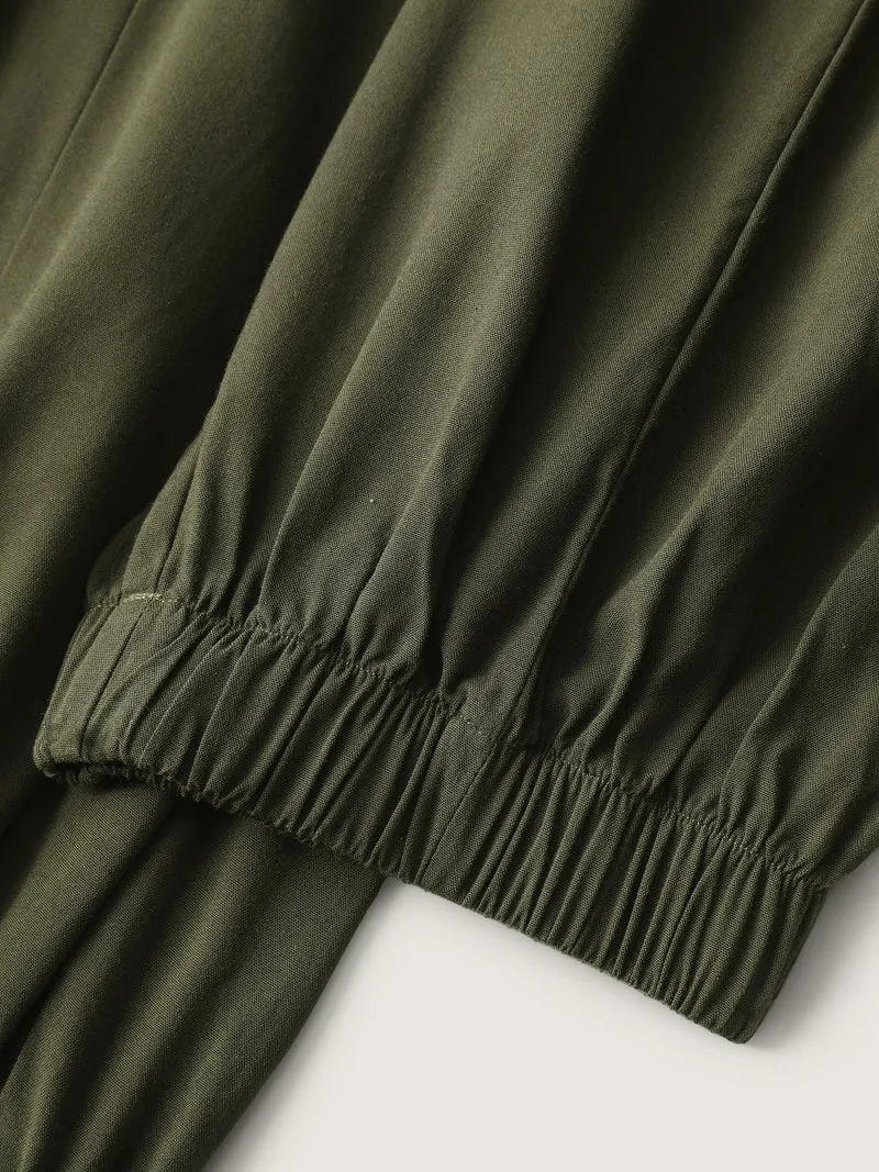 Ruffled Inclusive Jogger Pants
