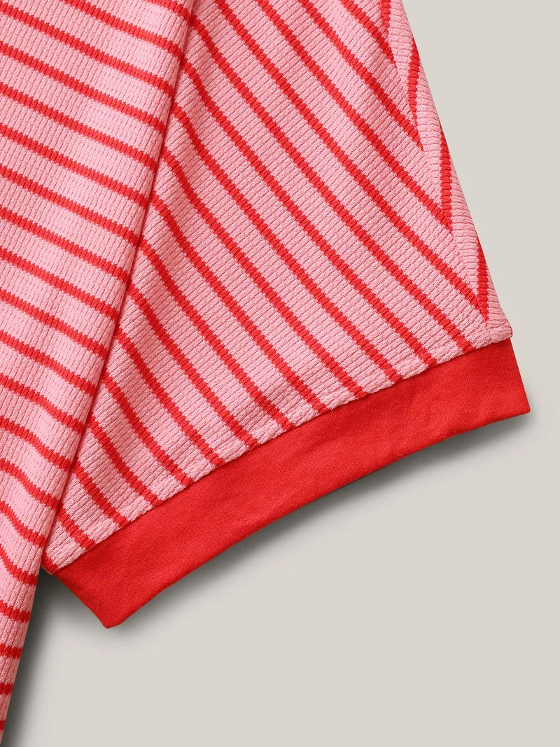 Romantic Stripes Contrast T-Shirt