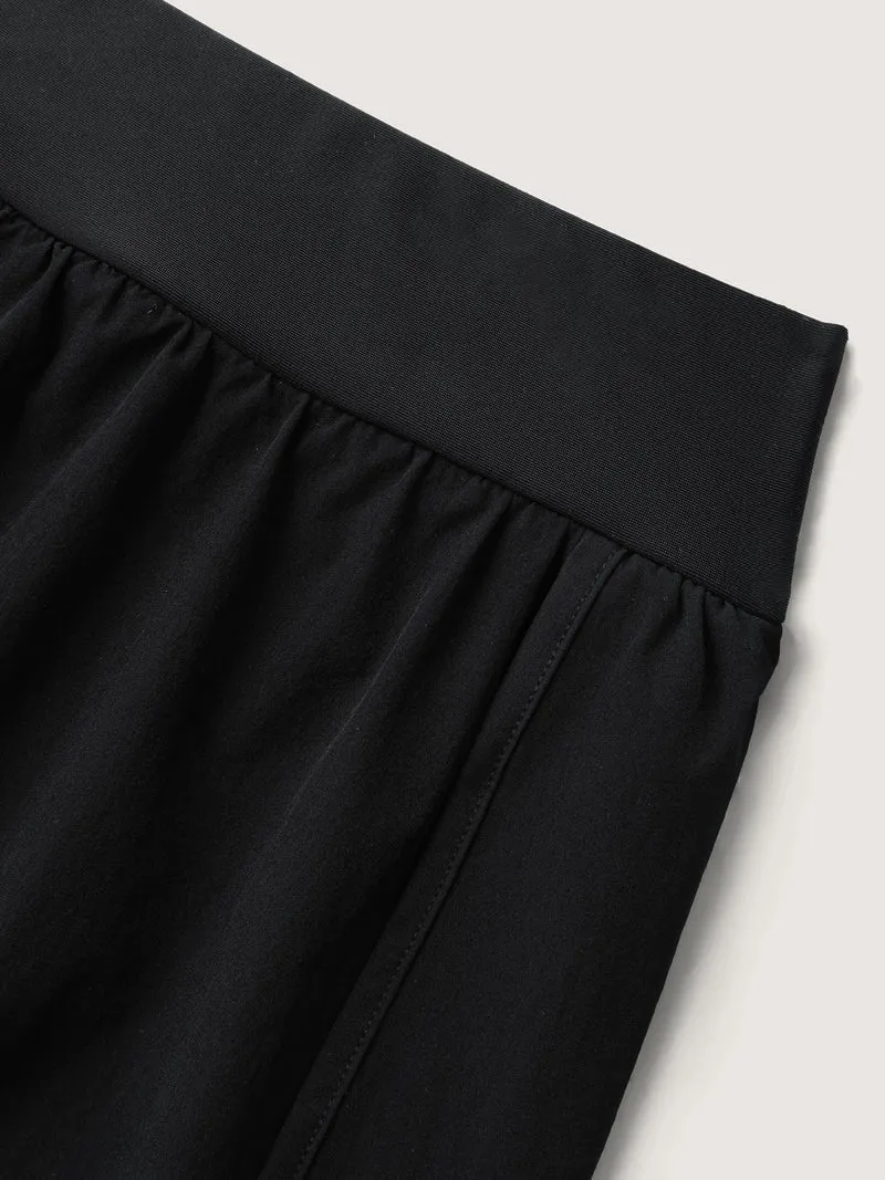 Bud-Shape Overlap Hem Swim Bottoms