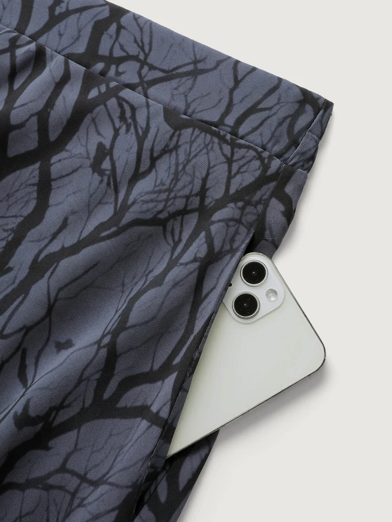 Dark Forest Halloween Handkerchief Hem Skirt