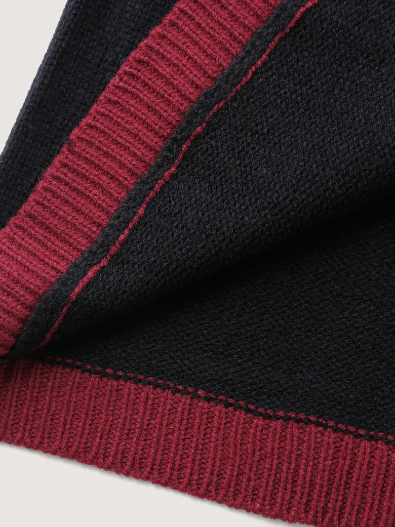 Happy Ghost Curvy Hem Open-Front Cardigan