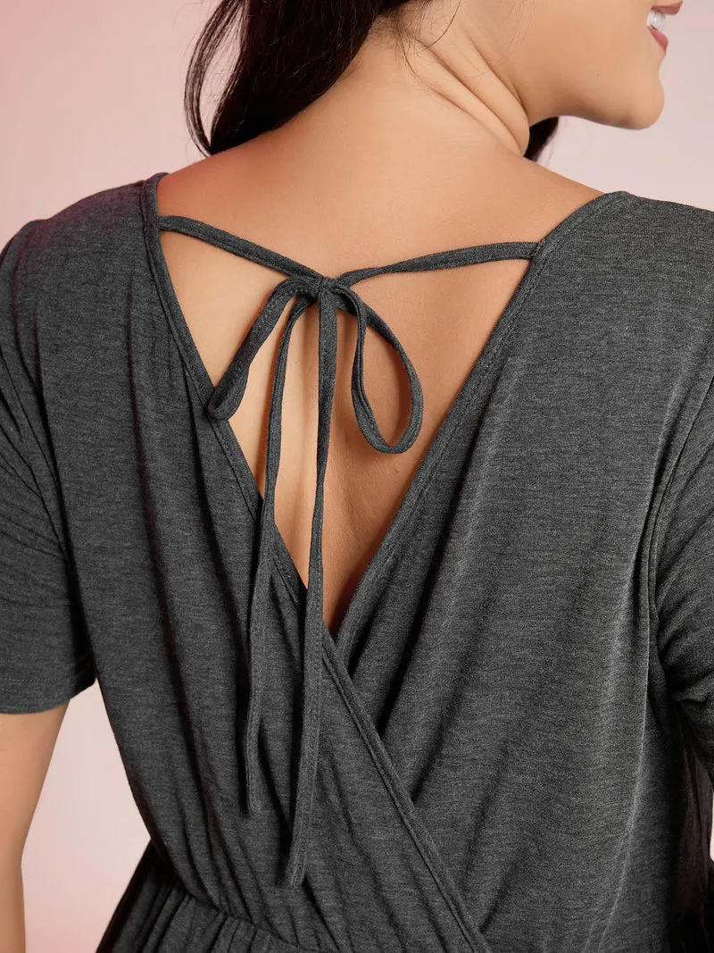 Pumpkin Carved Comfy Knit Lounge Jumpsuit