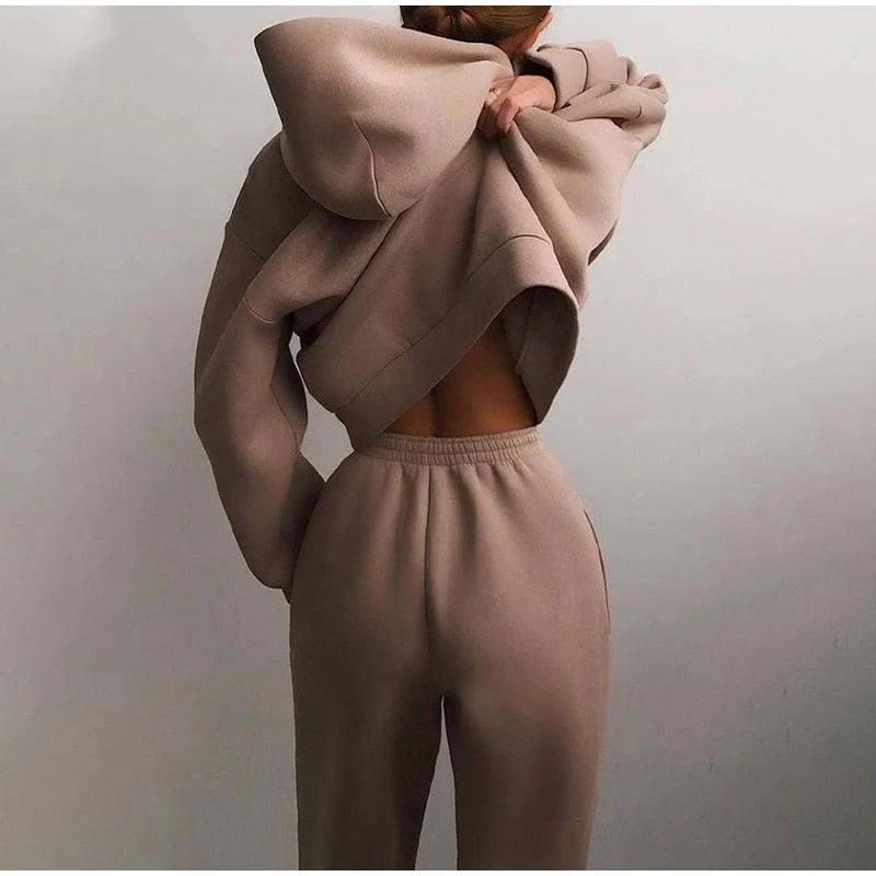 Carrie | Ensemble de jogging surdimensionné pour femmes