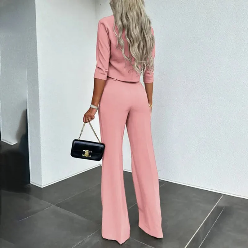 Ensemble deux pièces chic et polyvalent pour femmes
