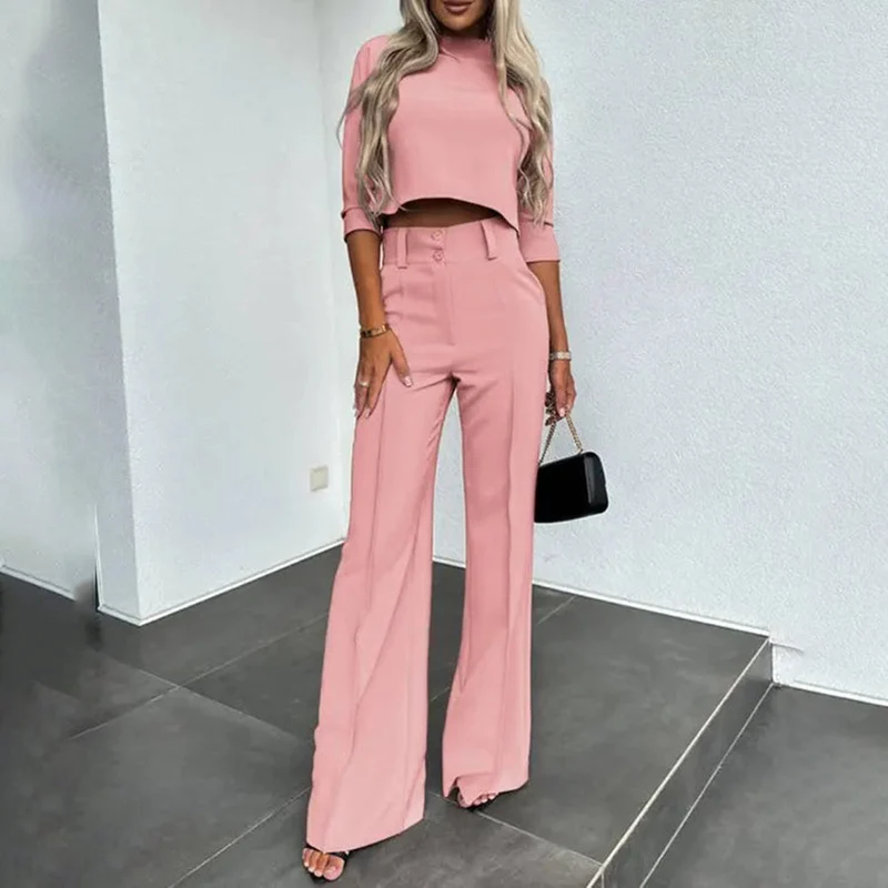 Ensemble deux pièces chic et polyvalent pour femmes