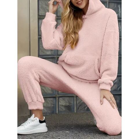 Ensemble lounge confortable pour femmes | À capuche