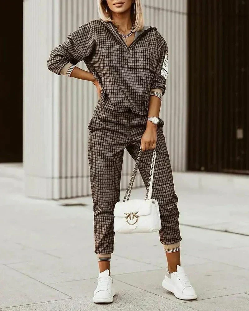 Paisley | Ensemble à capuche et jogging pour femmes