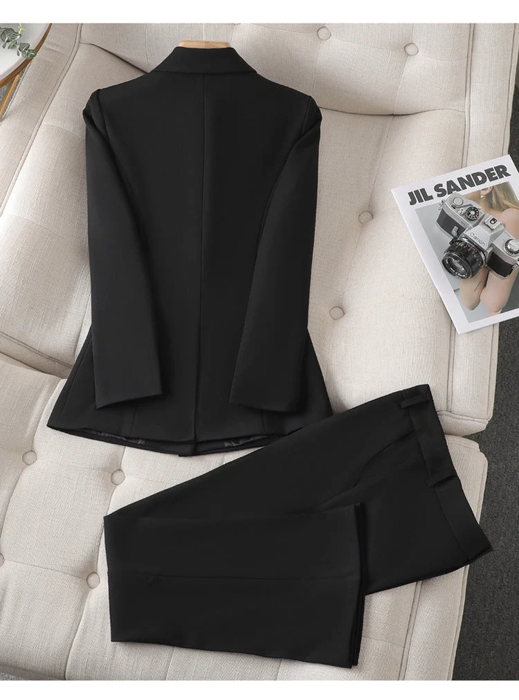 Ensemble polyvalent blazer-pantalon pour femmes