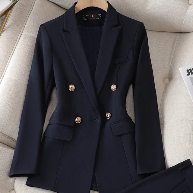 Ensemble polyvalent blazer-pantalon pour femmes