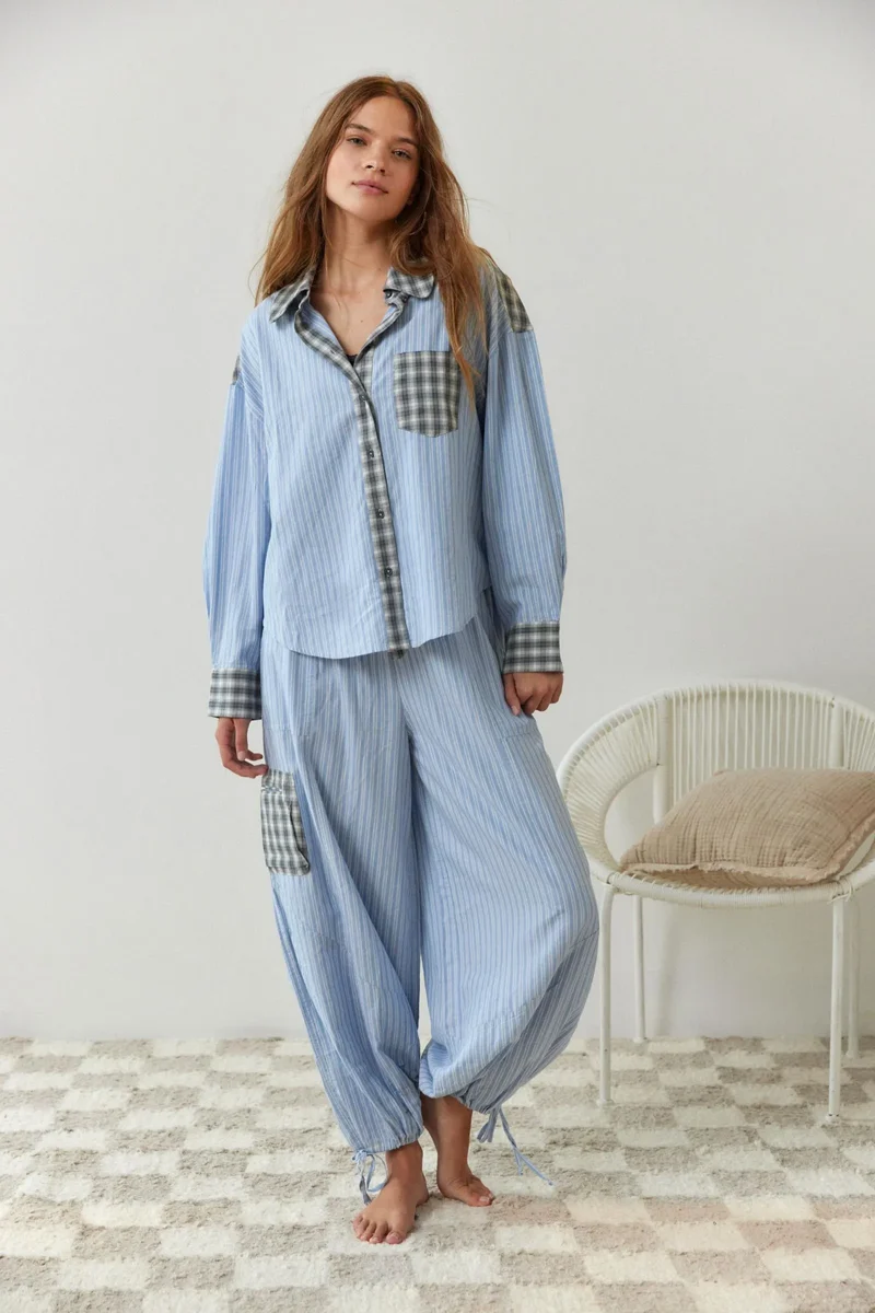 Fleur | Pyjama deux pièces pour femme