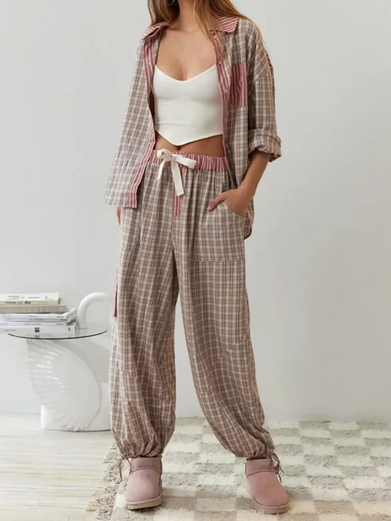 Fleur | Pyjama deux pièces pour femme