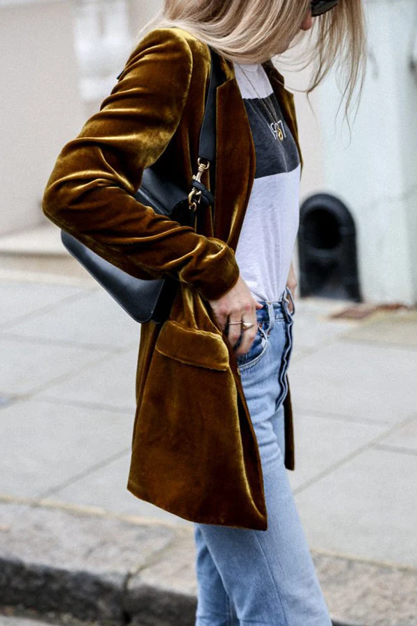 Larue | Blazer pour femme | Velours