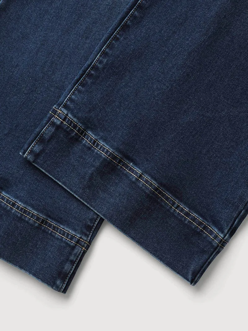 Retro Wash Straight-Leg Jeans