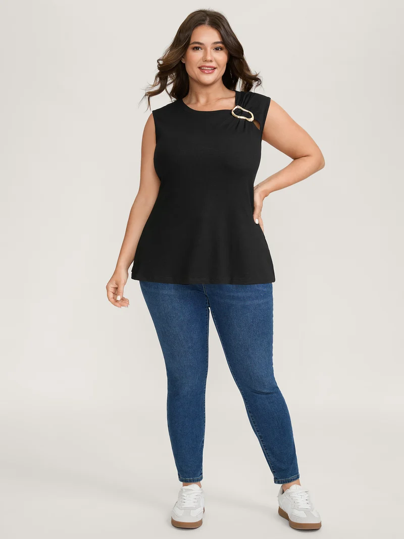 Supersoft Detachable Metal Buckle Tank Top