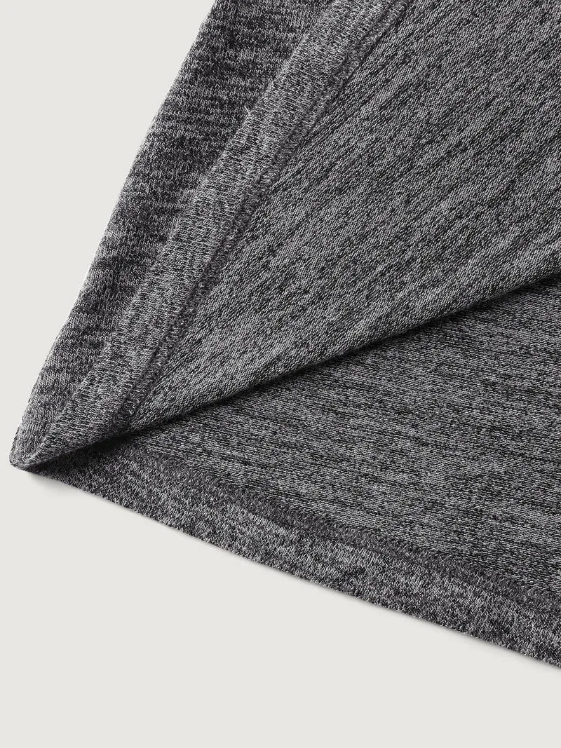 Stretchy Textured Button Detail Jacket