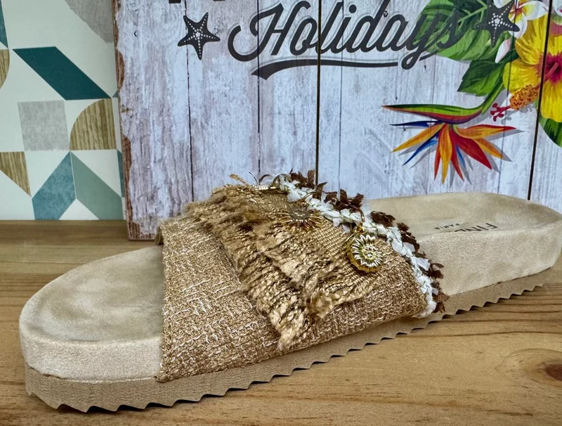 Sandales bohème Lily camel