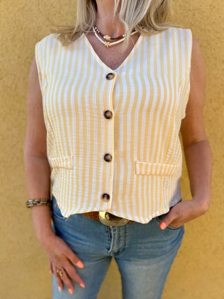 Gilet Octavio jaune