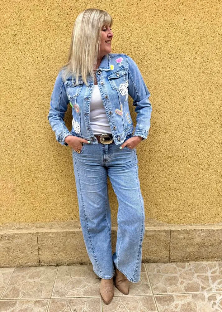 Blouson en jean Maé