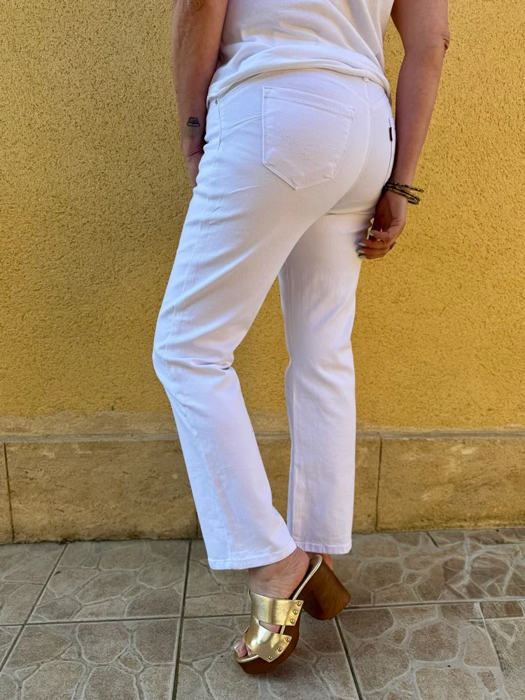 Jean blanc Dylan