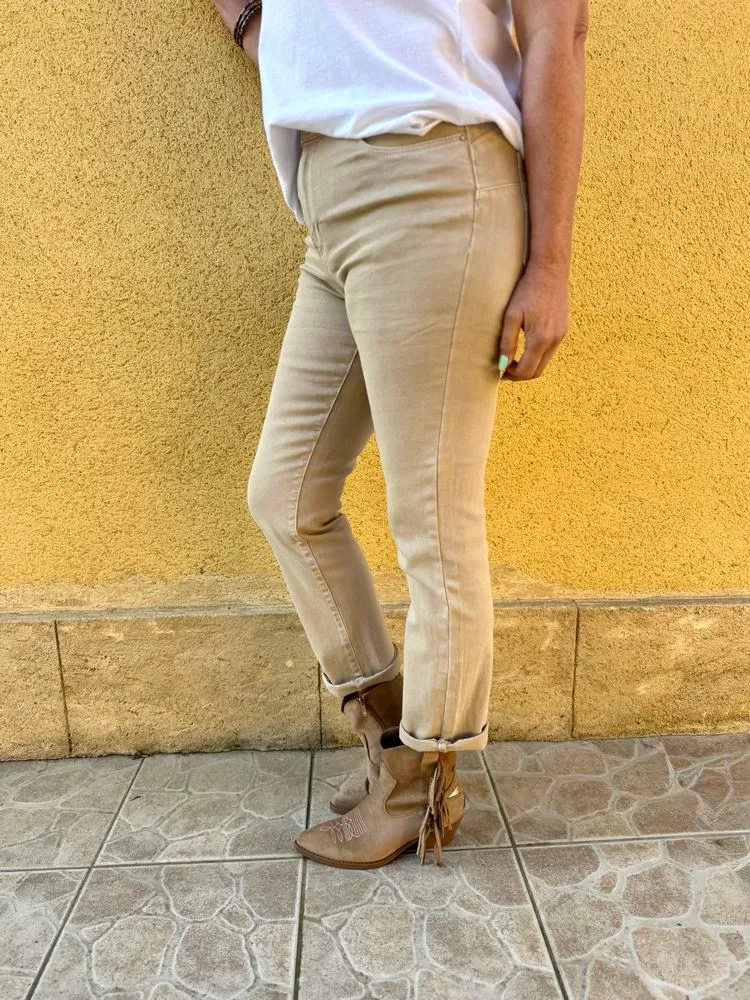 Pantalon Noah beige