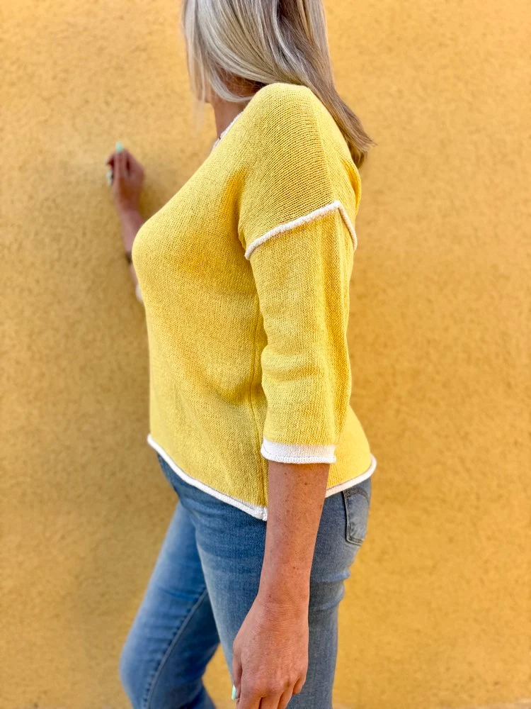 Pull Elio jaune