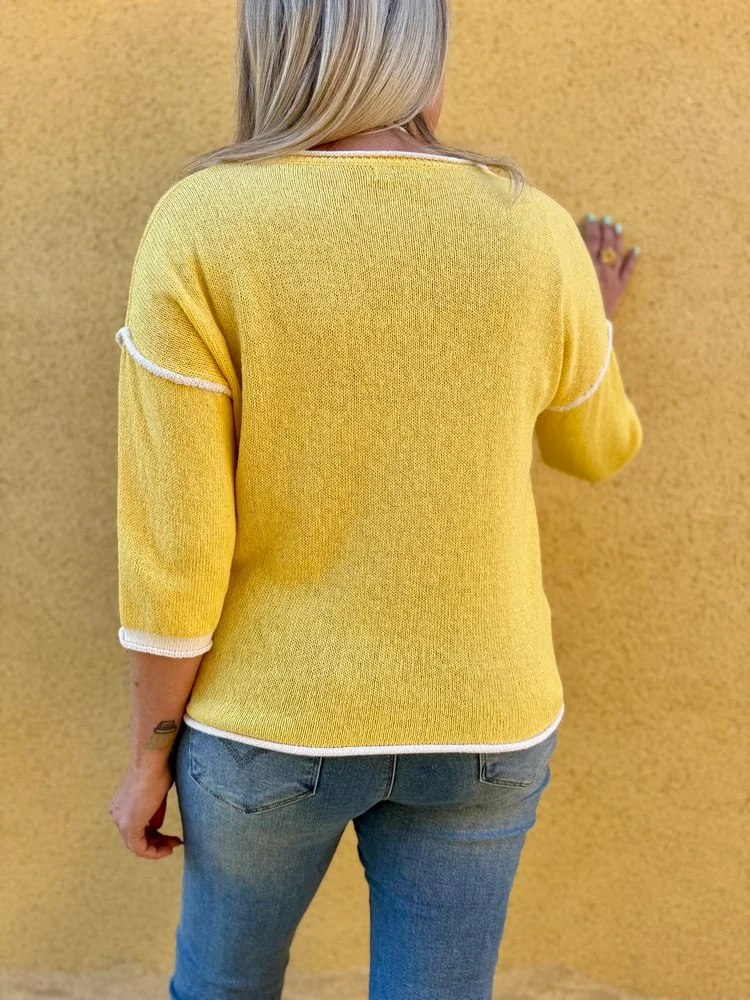 Pull Elio jaune