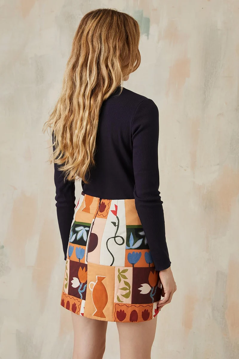 Jupe Plume Soi x Laetitia Rouget