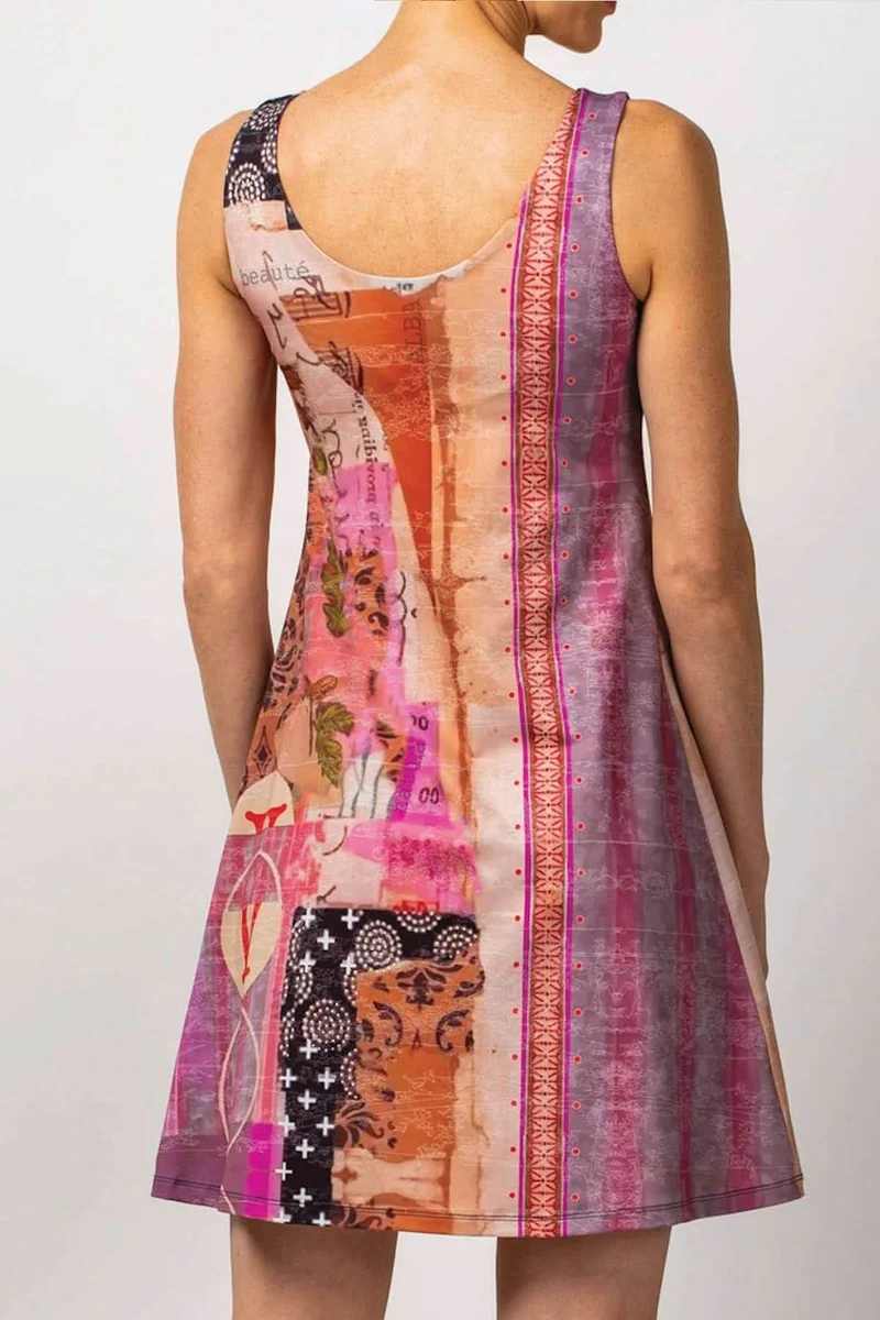 Robe semi-évasée Alba