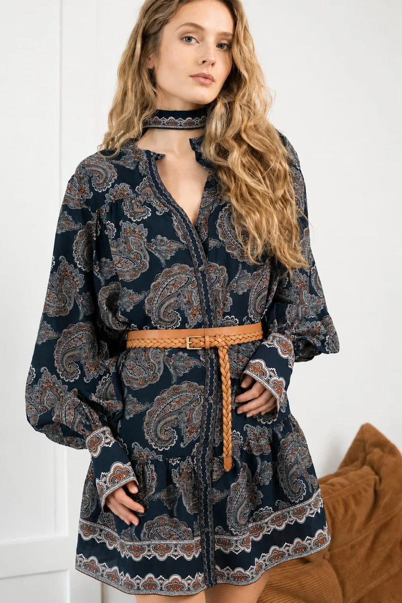 Ceinture Joss tressée fine