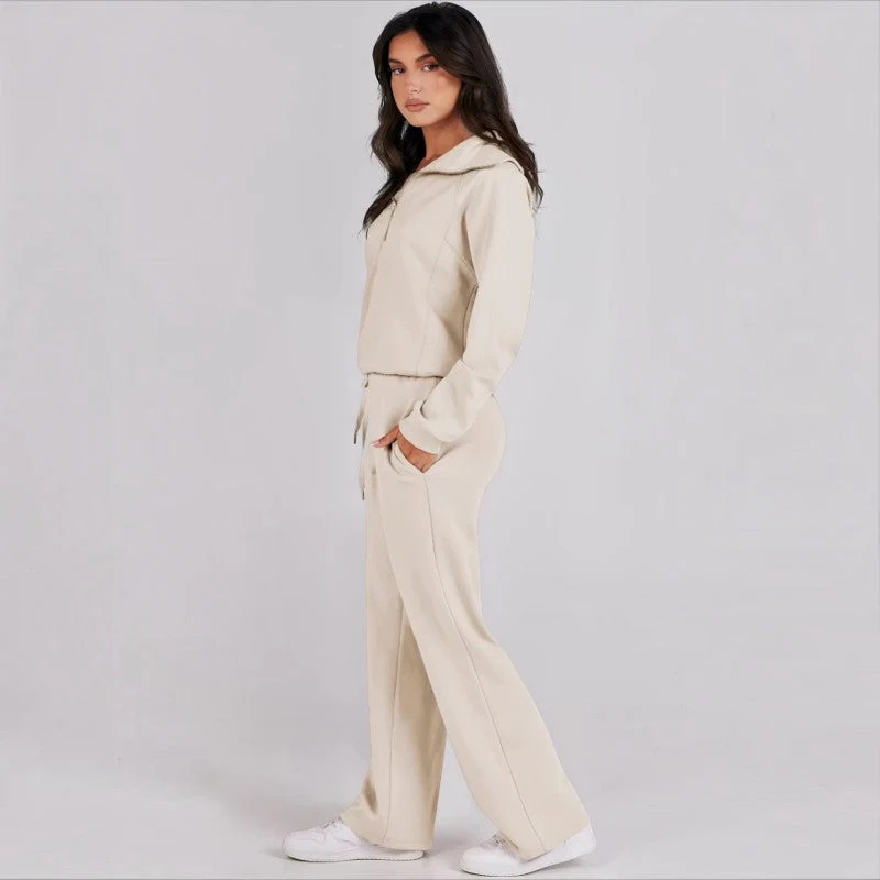 Ensemble 2 pièces femme avec coupe décontractée