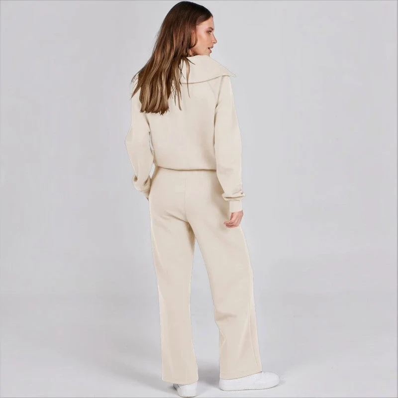Ensemble 2 pièces femme avec coupe décontractée