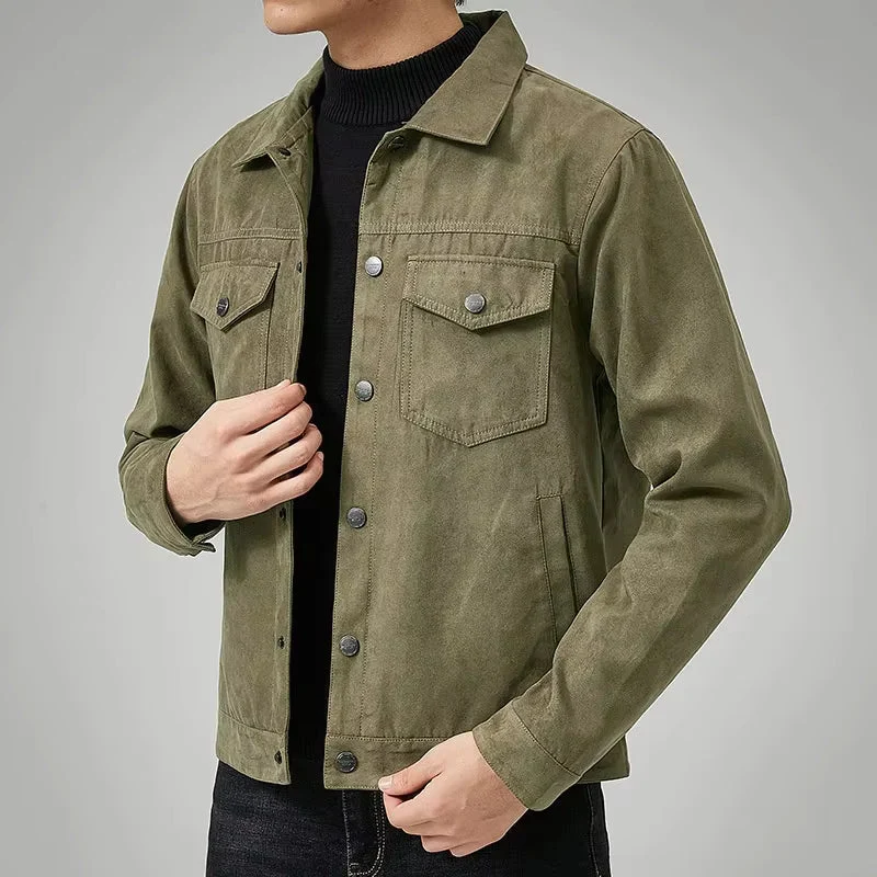 Veste homme à poches multiples