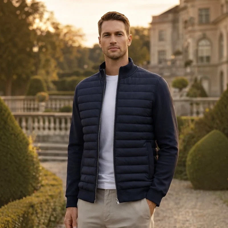 Veste matelassée homme à manches longues